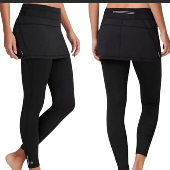 Athleta cropped skirted leggings. - Picture 2 of 11